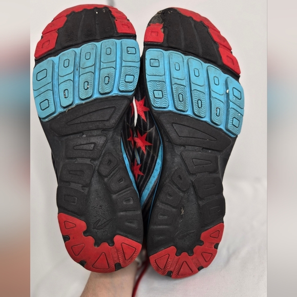 Newton Chicago Running Fusion Special Edition shoes 11.5 black blue red starsh - Picture 13 of 17